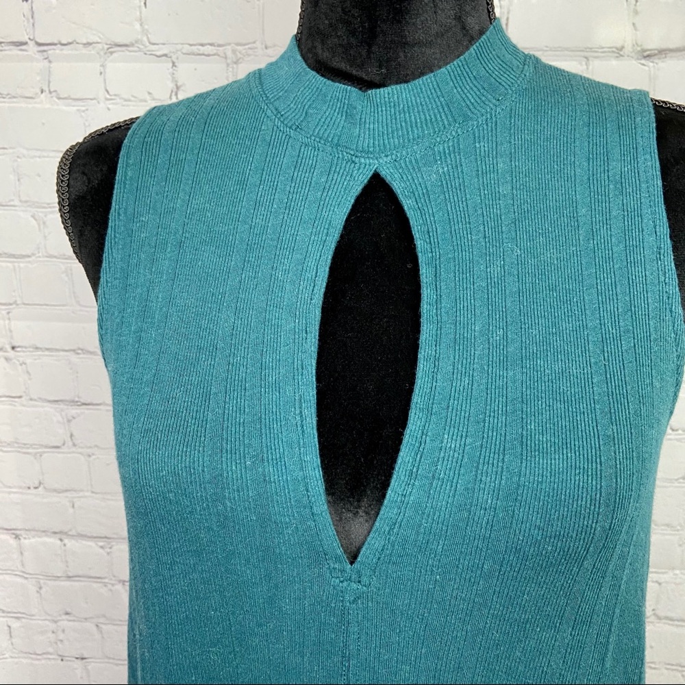 Free People Ribbed Cut Out Tank Top - Picture 4 of 6